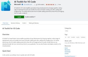 AI Toolkit for VS Code