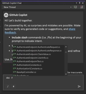 GitHub Copilot Chat