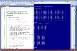 Figure 1: The t-SNE Data Reduction Program in Action