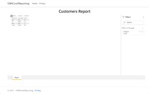 Figure 12: Viewing Our Report in Our Web App