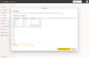 Figure 6: Creating Test Report Data